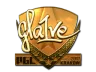 Sticker | gla1ve (Gold) | Krakow 2017