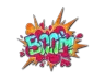 Sticker | Go Boom (Glitter)
