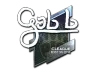 Sticker | gob b (Foil) | Boston 2018