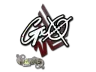 Sticker | gxx- (Glitter) | Paris 2023