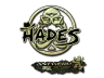 Sticker | hades (Gold) | Antwerp 2022