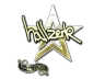 Sticker | hallzerk (Gold) | Paris 2023