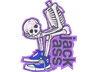 Sticker | Head In Hands (Glitter)