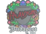 Sticker | Heavygod (Embroidered) | Budapest 2025