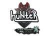 Sticker | huNter (Glitter) | Antwerp 2022