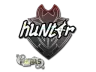 Sticker | huNter- (Glitter) | Paris 2023