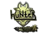 Sticker | huNter (Gold) | Antwerp 2022