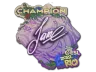 Sticker | Jame (Champion) | Rio 2022