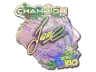 Sticker | Jame (Holo, Champion) | Rio 2022