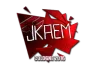 Sticker | jkaem (Foil) | Cologne 2016