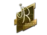 Sticker | jR (Gold) | Boston 2018