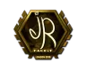 Sticker | jR (Gold) | London 2018