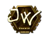 Sticker | JW (Gold) | London 2018