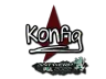 Sticker | k0nfig (Glitter) | Antwerp 2022