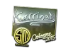 Sticker | karrigan (Foil) | Cologne 2015