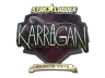 Sticker | karrigan (Gold) | Berlin 2019