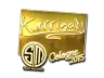 Sticker | karrigan (Gold) | Cologne 2015