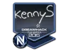 Sticker | kennyS | Cluj-Napoca 2015