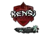 Sticker | KENSi (Glitter) | Antwerp 2022