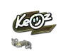 Sticker | Keoz (Glitter) | Paris 2023