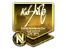 Sticker | kioShiMa (Gold) | Cluj-Napoca 2015