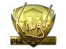 Sticker | kNgV- (Gold) | Krakow 2017