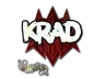 Sticker | Krad (Glitter) | Paris 2023