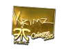 Sticker | KRIMZ (Gold) | Cologne 2015