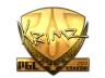 Sticker | KRIMZ (Gold) | Krakow 2017