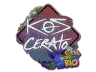 Sticker | KSCERATO (Glitter) | Rio 2022