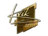 Sticker | Kvik (Gold) | Boston 2018