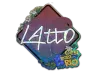 Sticker | latto (Glitter) | Rio 2022