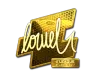 Sticker | loWel (Gold) | Atlanta 2017