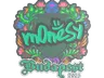Sticker | m0NESY (Embroidered) | Budapest 2025