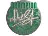 Sticker | m0NESY (Foil, Champion) | Cologne 2026