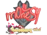 Sticker | m0NESY | Shanghai 2024