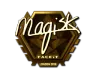 Sticker | Magisk (Gold) | London 2018