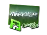 Sticker | markeloff (Foil) | Cologne 2015