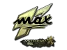 Sticker | max (Gold) | Antwerp 2022
