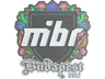 Sticker | MIBR (Embroidered) | Budapest 2025
