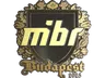 Sticker | MIBR (Gold) | Budapest 2025