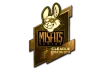 Sticker | Misfits Gaming (Gold) | Boston 2018