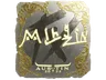 Sticker | mlhzin (Gold) | Austin 2025