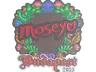 Sticker | Moseyuh (Embroidered) | Budapest 2025