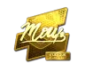 Sticker | mou (Gold) | Atlanta 2017