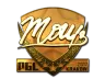 Sticker | mou (Gold) | Krakow 2017