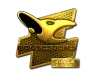 Sticker | mousesports (Gold) | Atlanta 2017