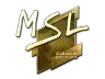 Sticker | MSL (Gold) | Boston 2018