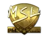 Sticker | MSL (Gold) | Krakow 2017