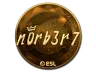 Sticker | n0rb3r7 (Gold) | Katowice 2019